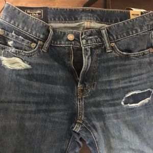 Men’s Abercrombie Ripped SuperSkinny Jeans